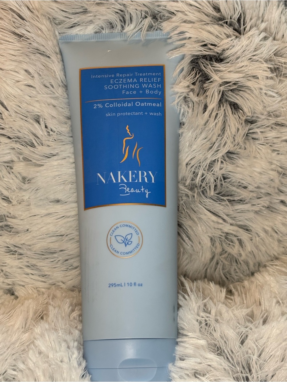 Nakery Beauty Intensive Repair Treatment Eczema Relief Soothing Wash.
